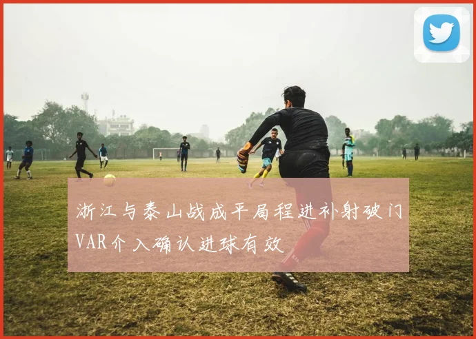 浙江与泰山战成平局程进补射破门VAR介入确认进球有效
